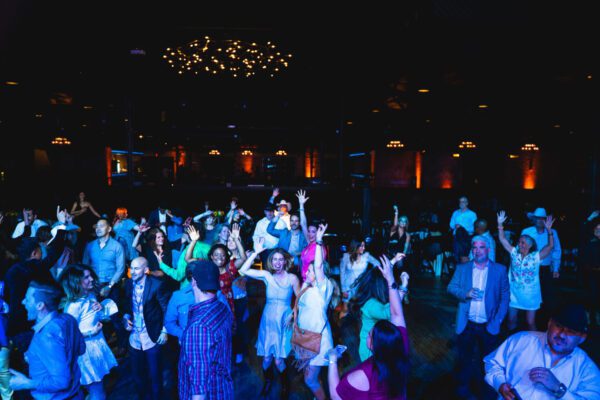 Audience dancing at the 30th Annual Arts Performance Event after-party