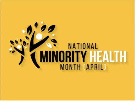 National Minority Health Month & Week of the Young Child Flyer