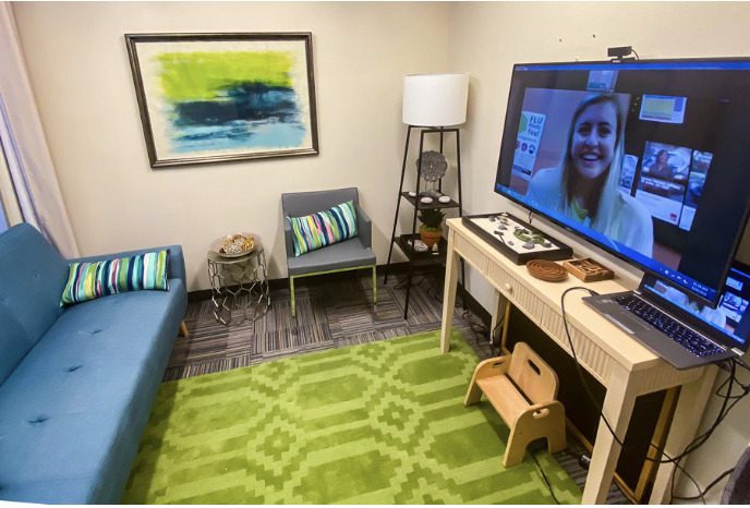 On-site Mental Health Therapy room at Vogel assist in Behavior Health services